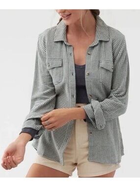 Hollister Houndstooth Flannel